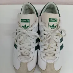 [adidas]アディダス　メンズ　靴　スニーカー　サイズ25.5㎝　ホワイト　グリーン（こ-12， イ-2 ）