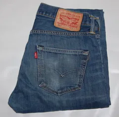 送料無料! USED Levis リーバイス 501 デニム インディゴ メキシコ製 W29　L-21