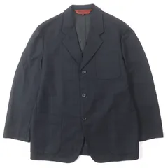 極美品▼COMME des GARCONS HOMME DEUX コムデギャルソン オム ドゥ ヴィンテージ 03AW DK-J008 ウール100% 03AWアーカイブ 希少コンディション テーラードジャケット ブラック M 日本製 正規品 メンズ