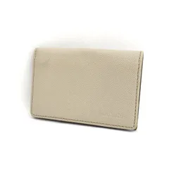 Paul Smith / ポールスミス ■名刺入れ カードケース ベージュ ブラウン レザー 【カード/パス/定期/Suica/スイカ/ICOCA/イコカ/保険証】 ブランド