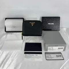 (正規品) PRADA プラダ サフィアーノ コイン カードウォレット ホルダー