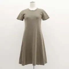 23区 ◆ワンピース/半袖/カーキ/サイズ32 0841(054) 【レディース/ガールズ/LADY/女性/婦人】 【古着】 レディースファッション【中古】 