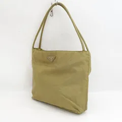 PRADA / プラダ ■ハンドバッグ トートバッグ ナイロン 茶系 軽量  【バッグ/バック/BAG/鞄/カバン】 ブランド【中古】 