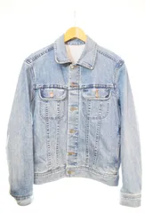アーペーセー A.P.C  ウォッシュド デニム ジャケット ジャケット ブルー Sサイズ 103MT-3934のサムネイル