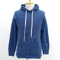 Champion / チャンピオン ◆プルオーバーパーカー/リバースウィーヴ/ブルー/サイズM C3-J119 【メンズ/MEN/男性/ボーイズ/紳士】 メンズファッション【中古】 