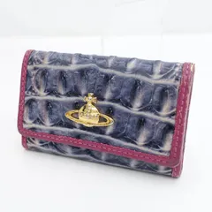 Vivienne Westwood / ヴィヴィアンウエストウッド ■６連キーケース ORB レザー ナイロン 黒 白 赤 【KEY/キー/鍵】 VW1【中古】 