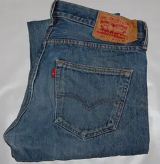 送料無料! USED Levis リーバイス 501 デニム BLUE メキシコ製 W31　L-26