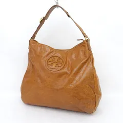 TORY BURCH /　トリーバーチ ■ワンショルダーバッグ レザー ブラウン もみ革 【バッグ/バック/BAG/鞄/カバン】 ブランド【中古】 