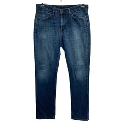 メキシコ製 Levi's 514 デニムパンツ W34 ブルー リーバイス ジップアップ アメカジ カジュアル デニム ジーンズ 2602-179