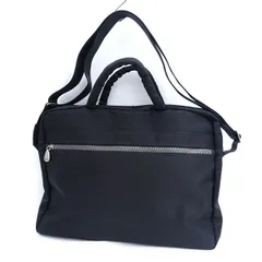 Paul Smith / ポールスミス ■ビジネスバッグ ブリーフケース ショルダー ナイロン 黒 紫 【バッグ/バック/BAG/鞄/カバン】 ブランドB【中古】 