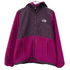 THE NORTH FACE フリースジャケット M レディース ピンク ザノースフェイス ジップアップ ワンポイント刺繍 アウトドア 秋物 a802-5270
