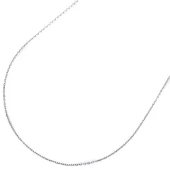 (ラスト1点) ネックレスチェーンのみ/Pt850-1.9g/プラチナ 翌日配送可【A】【メンズ・レディース】★■599163【中古】