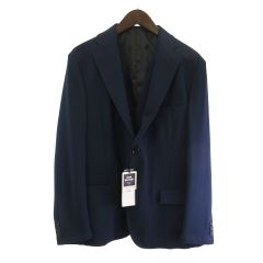 ヒロココシノ HIROKO KOSHINO hiroko koshino homme テーラードジャケット ベスト 2P セット シングル ネイビー 紺 100BB5