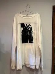 TAKAHIROMIYASHITA The Soloist.フォトプリントロングスリーブTシャツ ホワイト