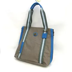 Orobianco / オロビアンコ ■トートバッグ セミショルダー PVC グレー ブルー - 【バッグ/バック/BAG/鞄/カバン】 ブランド【中古】 