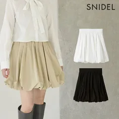 【即納】 スナイデル SNIDEL ボトムス 26春夏 バルーンフレアスカショーパン ミニ丈 ショートパンツ スカート swfp261232