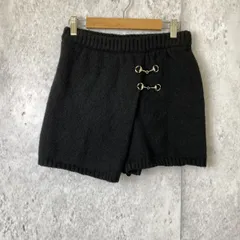 ZIDDY ジディー ショートパンツ 金具付き ブラック レディース150 □〇