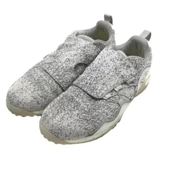 アディダス ゴルフシューズ グレー×白 FW5616 スパイクレス ダイヤル式 メンズ 30.0 ゴルフウェア adidas