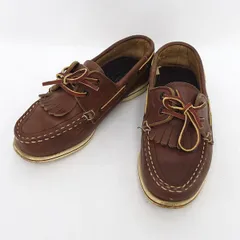 REGAL / リーガル ◆デッキシューズ/レザー/ブラウン/22cm 8038 【レディース/ガールズ/LADY/女性/婦人】【靴/クツ/シューズ/SHOES】 レディースファッション【中古】 