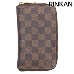 ルイヴィトン  N60028ジッピーウォレット ダミエコンパクトラウンドジップウォレット メンズ
