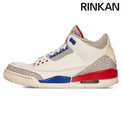 ナイキ  AIR JORDAN 3 RETRO INTERNATIONAL FLIGHT 136064-140 エアジョーダン3レトロインターナショナルフライトスニーカー メンズ 27cm