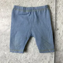 西松屋 キッズ ベビー服 レギンスズボン ブルー 身長80㎝　体重11㎏ □〇