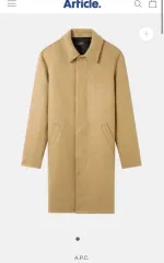 A.P.C. アー・ペー・セー ウール ステンカラーコート