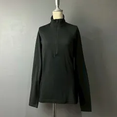 Patagonia Capilene パタゴニア キャプリーン ベースレイヤー ハーフジップ プルオーバーシャツ ブラック 黒 レディース 44450F7