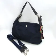 Orobianco / オロビアンコ ■２WAYバッグ　ナイロン　ネイビー　ショルダーバッグ 【バッグ/バック/BAG/鞄/カバン】 ブランド【中古】 