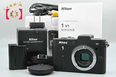 中古】Nikon ニコン 1 V1 ブラック ミラーレス一眼カメラ シャッター 