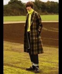 アンダースンベル 2019 F/W チェック コート S