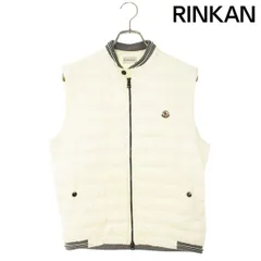 モンクレール MAGLIA GILET スウェット切り替えダウンベスト メンズ L