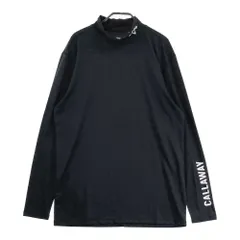 サイズ：3L CALLAWAY キャロウェイ  ハイネック長袖Tシャツ  ブラック系 [240101623589] ゴルフウェア メンズ ストスト