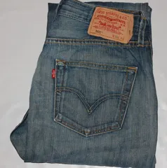 送料無料! USED Levis リーバイス 501 デニム BLUE トルコ製 W32　L-40