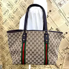 グッチ トートバッグ GG シェリー チャーム A4 ビジネス 旅行 GA391