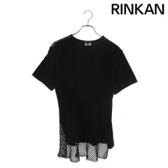 コムデギャルソンオムプリュス  PO-T031 AD2014メッシュレイヤードTシャツ メンズ S