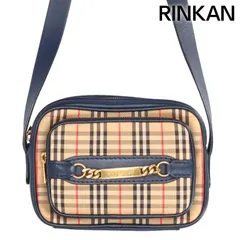 バーバリー ノバチェックカメラショルダーバッグ レディース