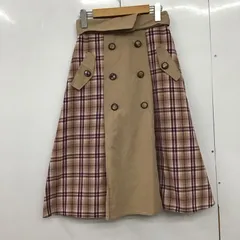 axes femme アクシーズファム スカート ひざ丈スカート 