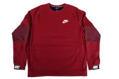 【人気ブランド】NIKE ナイキ スウェット トレーナー ボルドー Mサイズ ロゴ NIKE Sportswear Crewneck Sweatshirt - Maroon/Burgundy - Men's Size M
