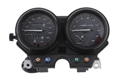 ホンダ 用 ホーネット250 2000～2005 スピード メーター ユニット カーボン パネル ブラック 5ピン カプラーオン タコメーター カスタム パーツ 社外品 