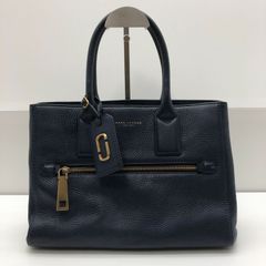 MARCJACOBS ゴッサム バウレット ネイビー バッグ - メルカリ