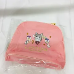 S【未使用】ゴディバ GODIVA 猫 ポーチ ピンクのサムネイル
