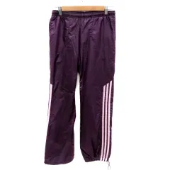 アディダス adidas スポーツウエア ウィンドブレーカー パンツ イージー ライン M ダークパープル /HO14