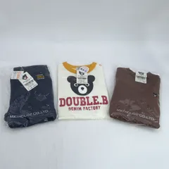 MIKIHOUSE / ミキハウス ◆DOUBLE.B トレーナー　ズボン　3点セット　90ｃｍ 子供用品【未使用】 