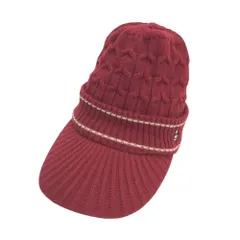 MUNSING WEAR マンシングウェア  ニットキャップ  レッド系 F [240101624338] ゴルフウェア ストスト