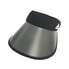 ADIDAS GOLF アディダスゴルフ HA5887 ツバ広 クリップ サンバイザー  ブラック系 フリー(54-57cm) [240101626645] ゴルフウェア ストスト