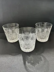 切子グラス　グラス　3点セット　ロックグラス　コレクション