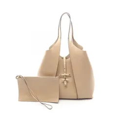 TOD'S トッズ Tタイムレス ショッピングバッグ ミディアム トートバッグ