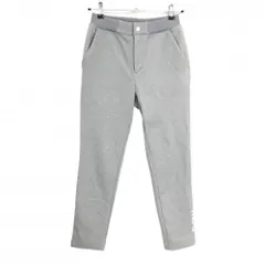 ニューバランスゴルフ パンツ 杢グレー×白 ロゴ ストレッチ　 レディース 0(S) ゴルフウェア New Balance