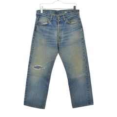 60s後期 リーバイス 501 BigE オリジナル ボタン裏6 混合ステッチ 